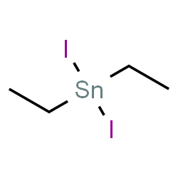 ChemSpider 2D Image | diethyltin diiodide | C4H10I2Sn