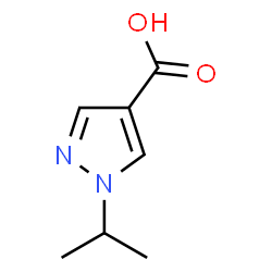 ChemSpider 2D Image | 1-Isopropyl-1H-pyrazole-4-carboxylic acid | C7H10N2O2