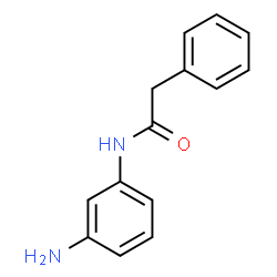 ChemSpider 2D Image | N-(3-Aminophenyl)-2-phenylacetamide | C14H14N2O