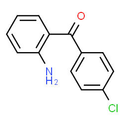 ChemSpider 2D Image | 2-Amino-4'-Chlorobenzophenone | C13H10ClNO