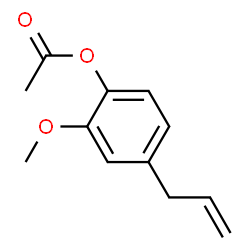 ChemSpider 2D Image | Acetyleugenol | C12H14O3