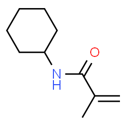 ChemSpider 2D Image | Cyclohexyl methacrylamide | C10H17NO