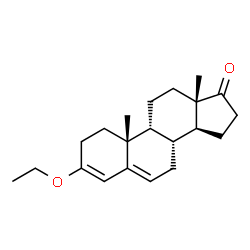 ChemSpider 2D Image | (9beta)-3-Ethoxyandrosta-3,5-dien-17-one | C21H30O2