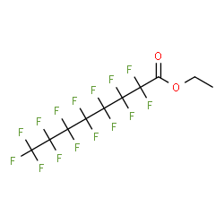 ChemSpider 2D Image | ethyl perfluorocaprylate | C10H5F15O2