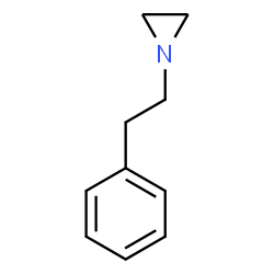 ChemSpider 2D Image | aziridine, 1-phenethyl- | C10H13N