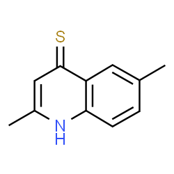 ChemSpider 2D Image | 2,6-dimethylquinoline-4-thiol | C11H11NS
