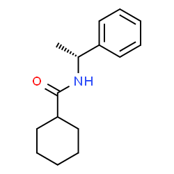 ChemSpider 2D Image | N-[(1R)-1-Phenylethyl]cyclohexanecarboxamide | C15H21NO
