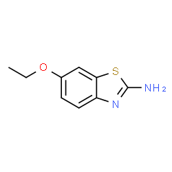 ChemSpider 2D Image | 2-Amino-6-ethoxybenzothiazole | C9H10N2OS