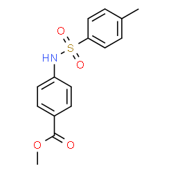 ChemSpider 2D Image | Methyl 4-{[(4-methylphenyl)sulfonyl]amino}benzoate | C15H15NO4S