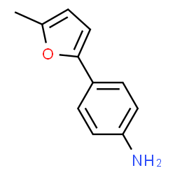 ChemSpider 2D Image | 4-(5-Methyl-2-furyl)aniline | C11H11NO