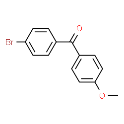ChemSpider 2D Image | (4-Bromophenyl)(4-methoxyphenyl)methanone | C14H11BrO2