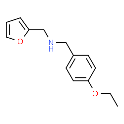 ChemSpider 2D Image | (4-Ethoxy-benzyl)-furan-2-ylmethyl-amine | C14H17NO2