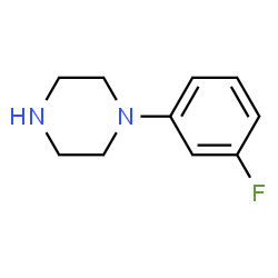 ChemSpider 2D Image | 1-(3-Fluorophenyl)piperazine | C10H13FN2