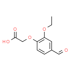 ChemSpider 2D Image | 2-ethoxy-4-formylphenoxyacetic acid | C11H12O5