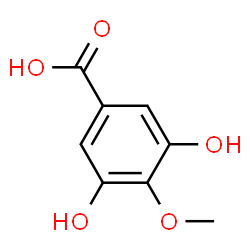 ChemSpider 2D Image | 4-O-Methylgallic acid | C8H8O5