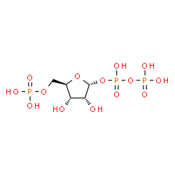 ChemSpider 2D Image | Phosphoribosyl pyrophosphate | C5H13O14P3