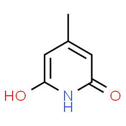 ChemSpider 2D Image | 6-hydroxy-4-methyl-2-pyridone | C6H7NO2