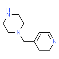 ChemSpider 2D Image | 1-(4-Pyridylmethyl)piperazine | C10H15N3