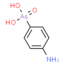 ChemSpider 2D Image | Arsanilic acid | C6H8AsNO3