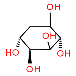 ChemSpider 2D Image | (1R,2S,4S)-1,2,3,4,5-Cyclohexanepentol | C6H12O5