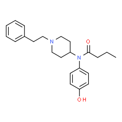ChemSpider 2D Image | para-hydroxy Butyryl fentanyl | C23H30N2O2