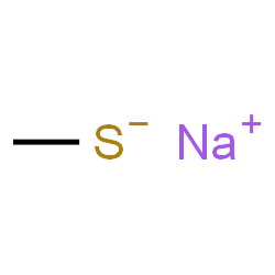 ChemSpider 2D Image | Sodium thiomethoxide | CH3NaS