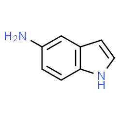 ChemSpider 2D Image | 5-Aminoindole | C8H8N2