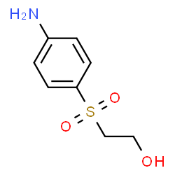 ChemSpider 2D Image | 4-(2-Hydroxyethylsulfonyl)aniline | C8H11NO3S