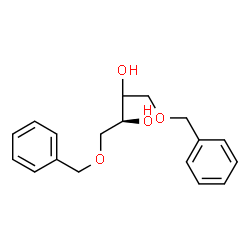 ChemSpider 2D Image | (2S)-1,4-Bis(benzyloxy)-2,3-butanediol | C18H22O4