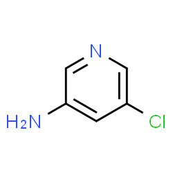ChemSpider 2D Image | 5-Chloro-3-pyridinamine | C5H5ClN2