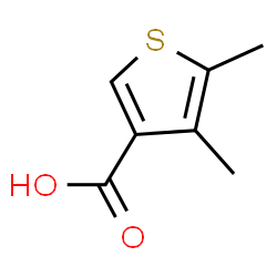 ChemSpider 2D Image | 4,5-Dimethyl-3-thiophenecarboxylic acid | C7H8O2S