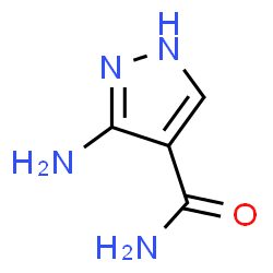 ChemSpider 2D Image | 3-Amino-4-pyrazolecarboxamide | C4H6N4O