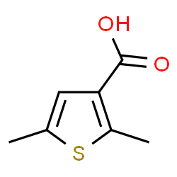 ChemSpider 2D Image | 2,5-Dimethyl-3-thiophenecarboxylic acid | C7H8O2S
