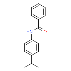 ChemSpider 2D Image | N-(4-Isopropylphenyl)benzamide | C16H17NO