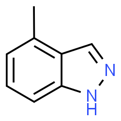 ChemSpider 2D Image | 4-methylindazole | C8H8N2