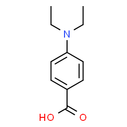 ChemSpider 2D Image | 4-Diethylaminobenzoic Acid | C11H15NO2