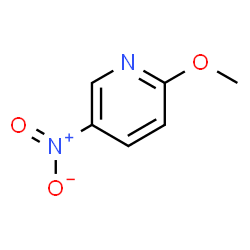 ChemSpider 2D Image | 2-Methoxy-5-nitropyridine | C6H6N2O3
