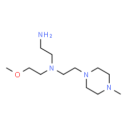 ChemSpider 2D Image | N-(2-Methoxyethyl)-N-[2-(4-methyl-1-piperazinyl)ethyl]-1,2-ethanediamine | C12H28N4O
