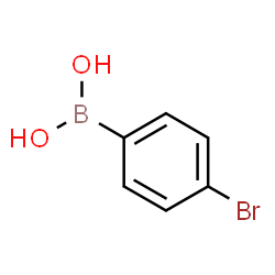 ChemSpider 2D Image | 4-Bromophenylboric acid | C6H6BBrO2