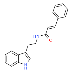 ChemSpider 2D Image | CINNAMOYL TRYPTAMINE | C19H18N2O
