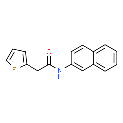 ChemSpider 2D Image | N-(2-Naphthyl)-2-(2-thienyl)acetamide | C16H13NOS