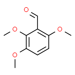 ChemSpider 2D Image | 2,3,6-Trimethoxybenzaldehyde | C10H12O4