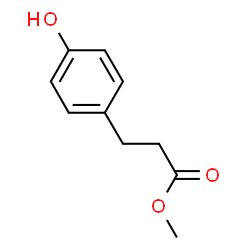 ChemSpider 2D Image | Methyl 4-hydroxyhydrocinnamate | C10H12O3