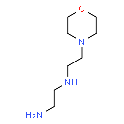 ChemSpider 2D Image | 4-(2-(2-Aminoethylamino)ethyl)morpholine | C8H19N3O