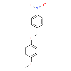 ChemSpider 2D Image | 1-Methoxy-4-[(4-nitrobenzyl)oxy]benzene | C14H13NO4