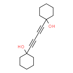 ChemSpider 2D Image | 1,1'-Butadiynylenedicyclohexanol | C16H22O2