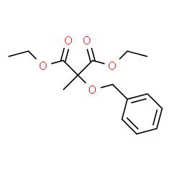 ChemSpider 2D Image | Diethyl (benzyloxy)(methyl)malonate | C15H20O5
