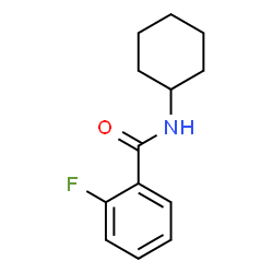 ChemSpider 2D Image | N-Cyclohexyl-2-fluorobenzamide | C13H16FNO