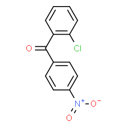 ChemSpider 2D Image | (2-Chlorophenyl)(4-nitrophenyl)methanone | C13H8ClNO3
