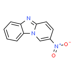 ChemSpider 2D Image | 2-Nitropyrido[1,2-a]benzimidazole | C11H7N3O2